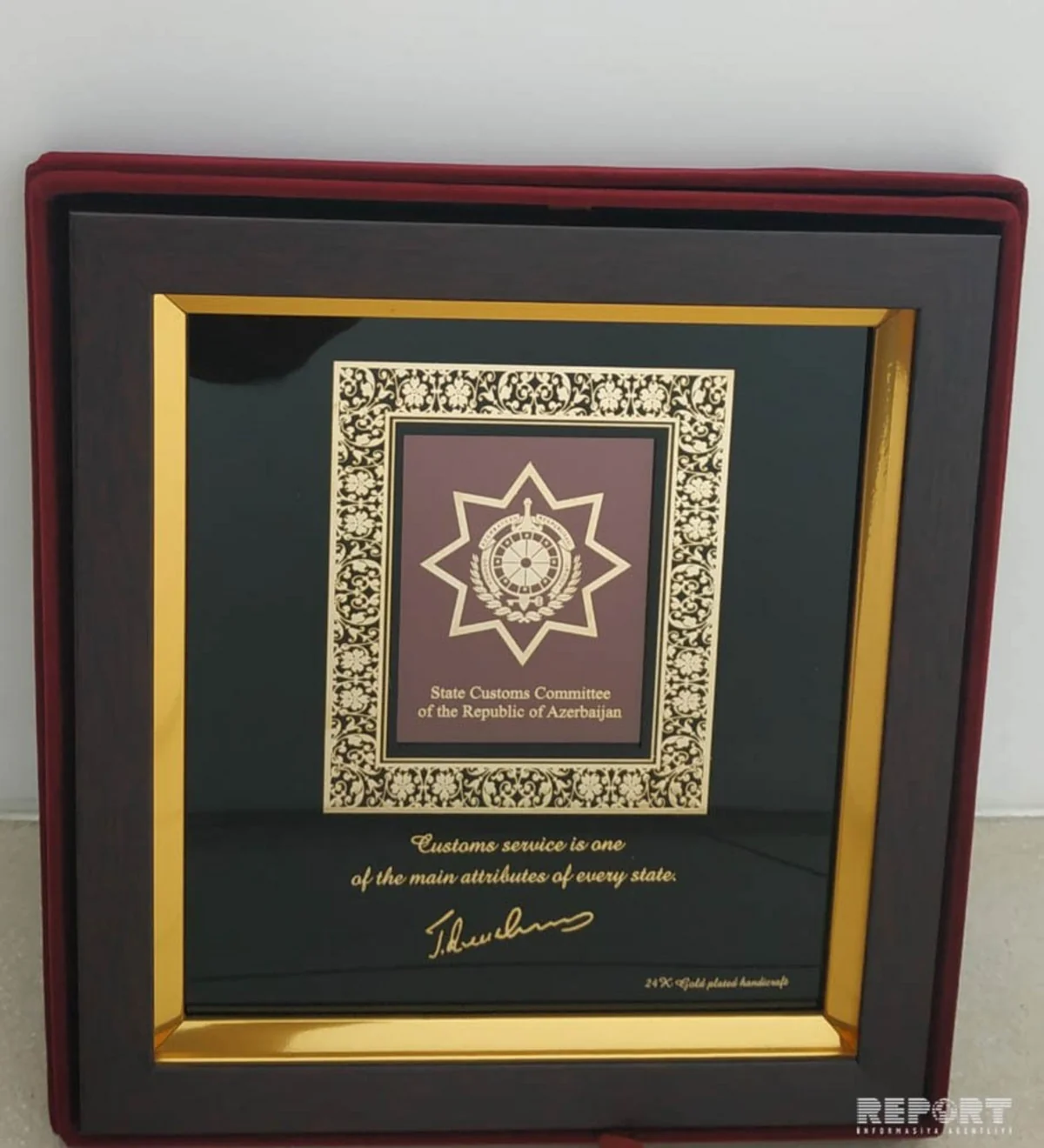 “Report” İnformasiya Agentliyi mükafata layiq görülüb