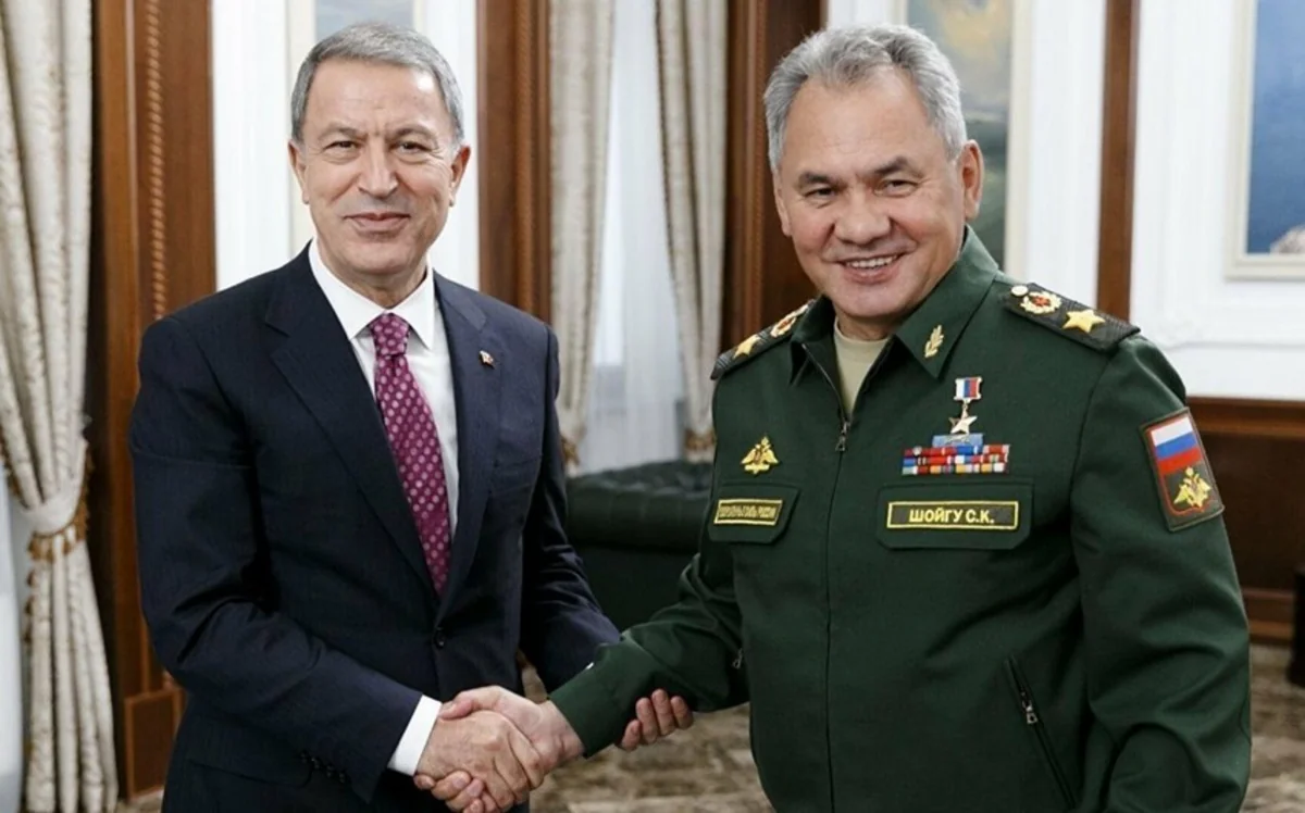 Turkish, Russian defense ministers discuss Ukraine