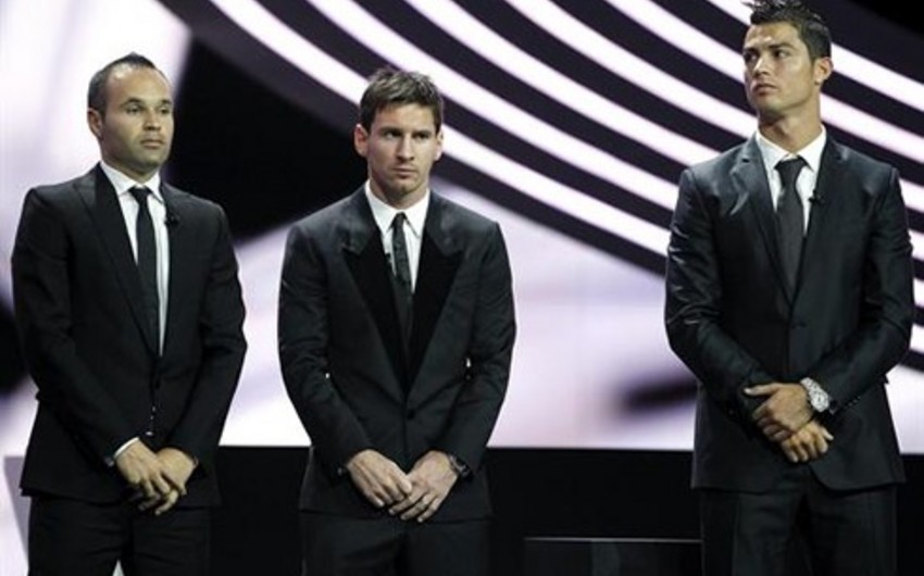 Lionel Messi son 10 ilin 100 ən yaxşı futbolçusu siyahısına başçılıq edir