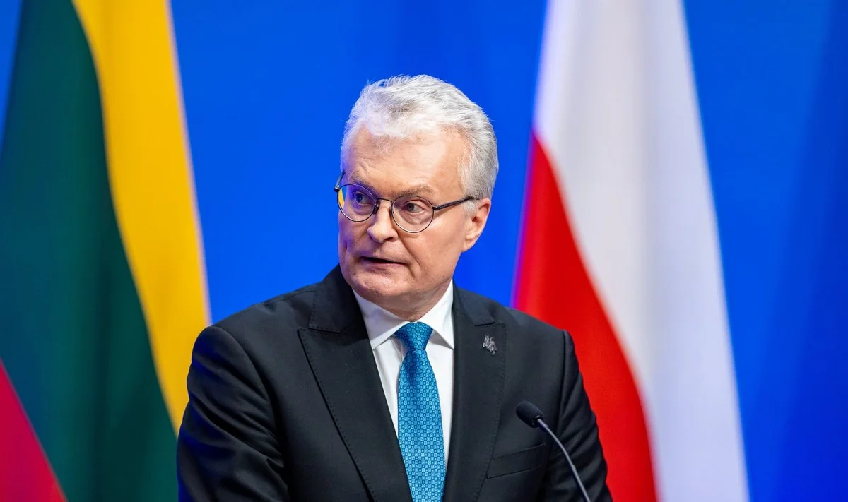 Lithuanian president supports Ukraine's territorial integrity, EU membership