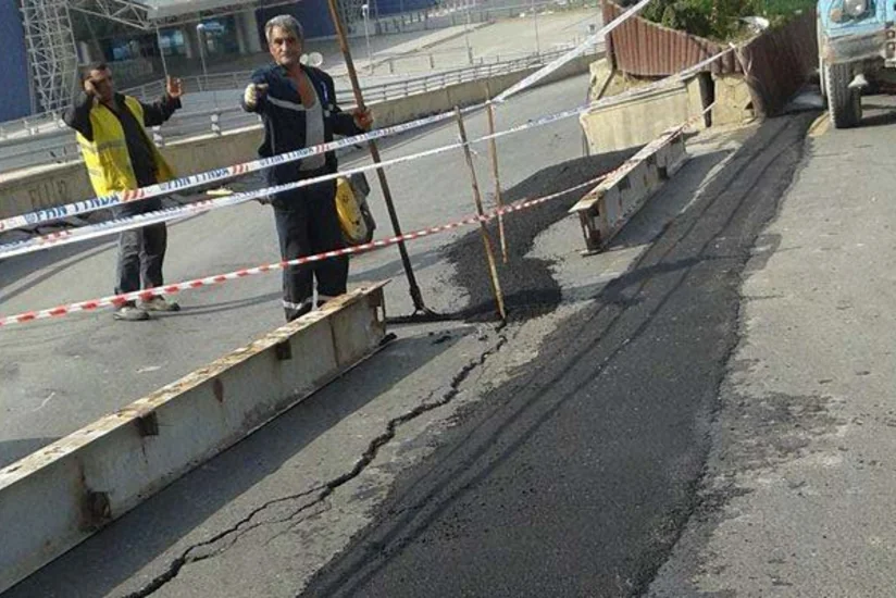 ​Министерство: На некоторых территориях Баку оползневый процесс увеличивается