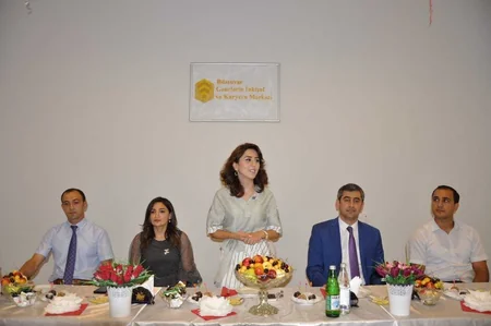 Biləsuvarda Gənclərin İnkişaf və Karyera Mərkəzinin təqdimatı olub