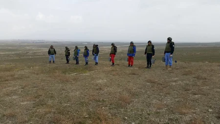 Xızıda 113 ədəd partlamamış hərbi sursat aşkar edilib