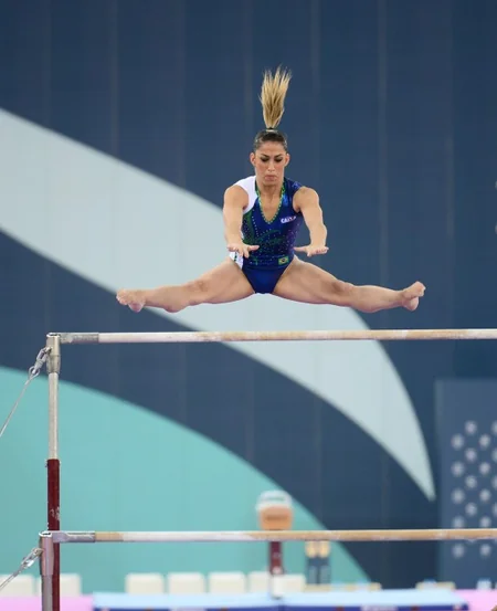 Azərbaycan idman gimnastikası üzrə Dünya Kuboku yarışlarında dördüncü medalını qazanıb - FOTO