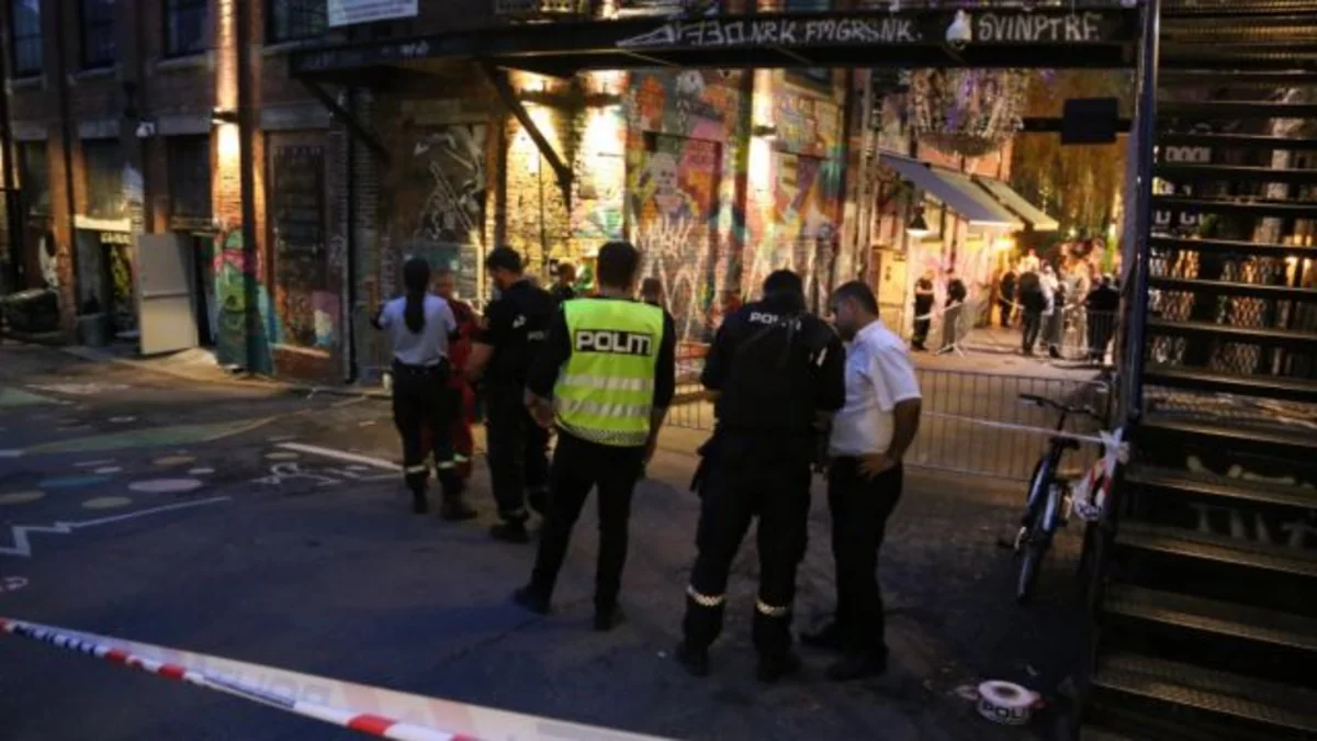 Norveçdə gecə klubu qarşısında atışma olub, yaralananlar var - VİDEO
