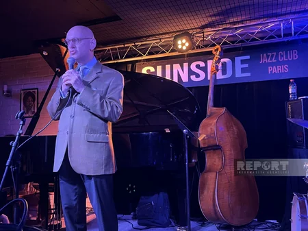 Parisdə Heydər Əliyevin anadan olmasının 100-cü ildönümü münasibətilə caz konserti təşkil edilib