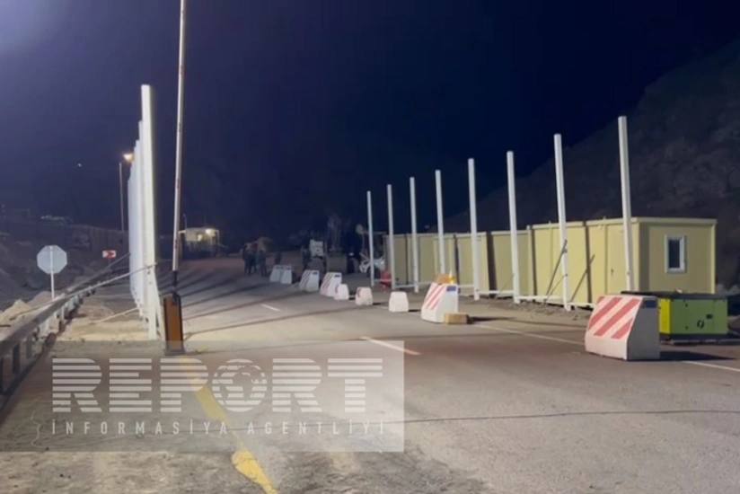 Yeni təsis edilən sərhəd-buraxılış məntəqəsi  elektrik enerjisi ilə təmin olunub