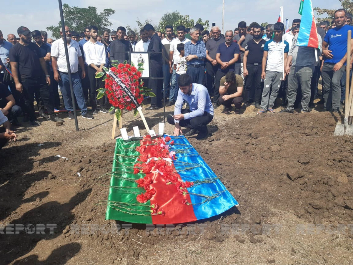 Şəhid Səid Həsənov dəfn olunub