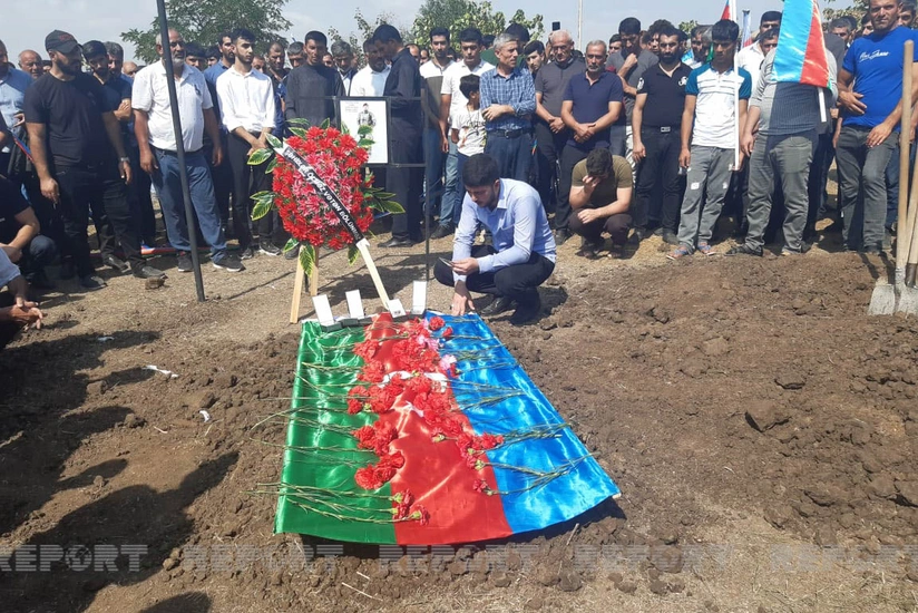 Şəhid Səid Həsənov dəfn olunub