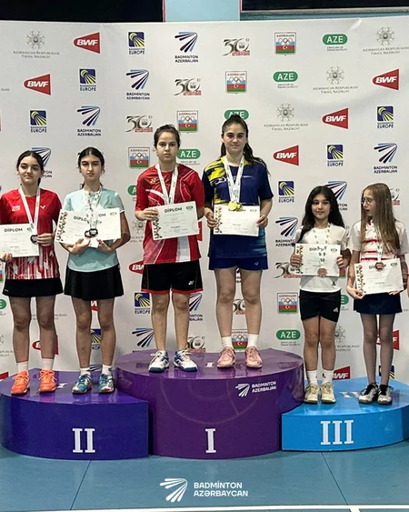 Badminton üzrə U-17 Azərbaycan birinciliyinin qalibləri müəyyənləşib