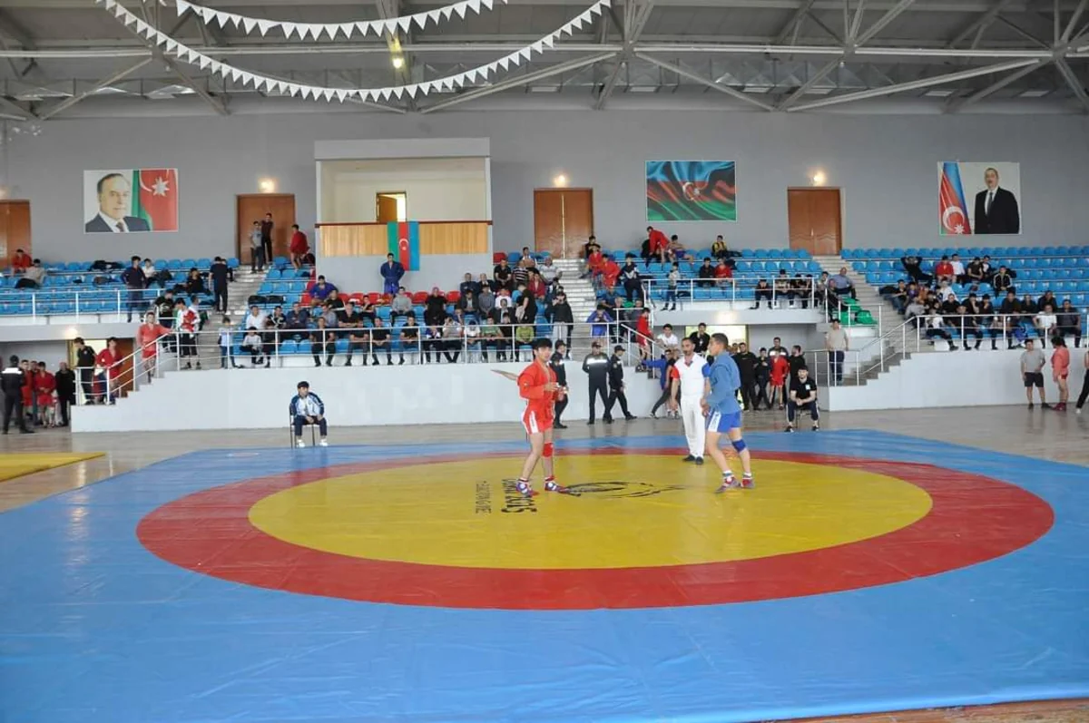 Ağdamda sambo güləşi üzrə ölkə turniri keçirilib