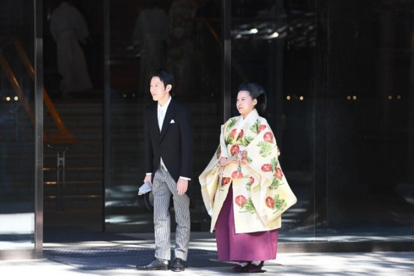 Yaponiya şahzadəsi Ayako ailə qurub - FOTO