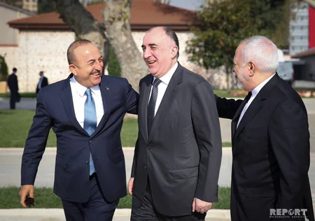 İstanbulda Türkiyə, Azərbaycan və İran xarici işlər nazirlərinin üçtərəfli görüşü keçirilib - VİDEO