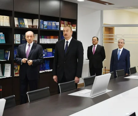 Prezident Binəqədi Rayon Məhkəməsinin yeni inzibati binasının açılışında iştirak edib - YENİLƏNİB