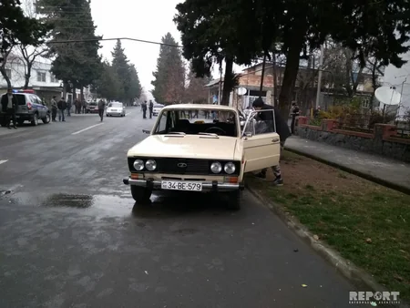 Qaxda yol qəzası olub, xəsarət alan var - FOTO