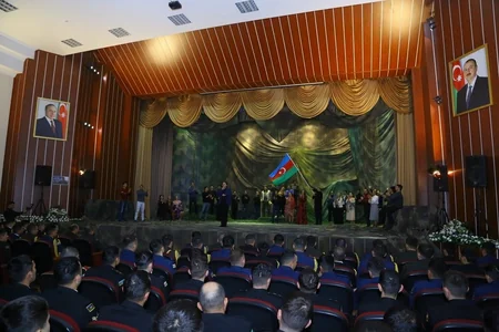 Vətənpərvərlik ideyasına xidmət edən tamaşanın premyerası olub