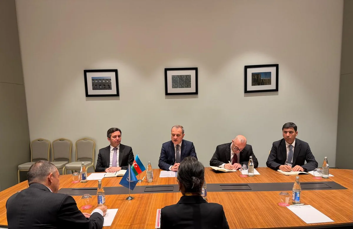 Ceyhun Bayramov Xankəndidə BMT rəsmisi ilə görüşüb