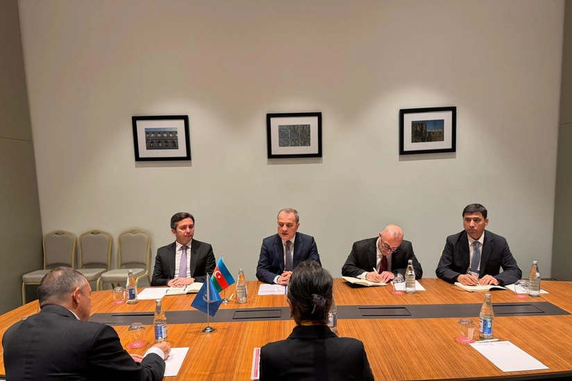 Ceyhun Bayramov Xankəndidə BMT rəsmisi ilə görüşüb