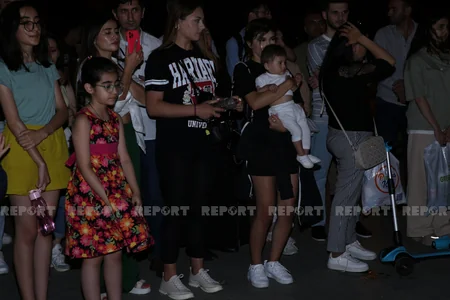 Bakıda hərbi orkestrlərin çıxışları maraqla qarşılanıb
