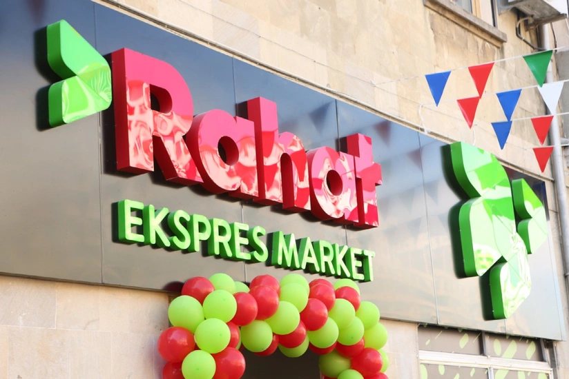 Rahat Market şəbəkəsinin daha bir filialı açıldı - FOTOLAR