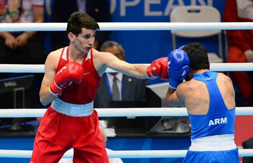 Azərbaycanlı boksçu Avropa Oyunlarında Gürcüstana gümüş medal qazandırıb