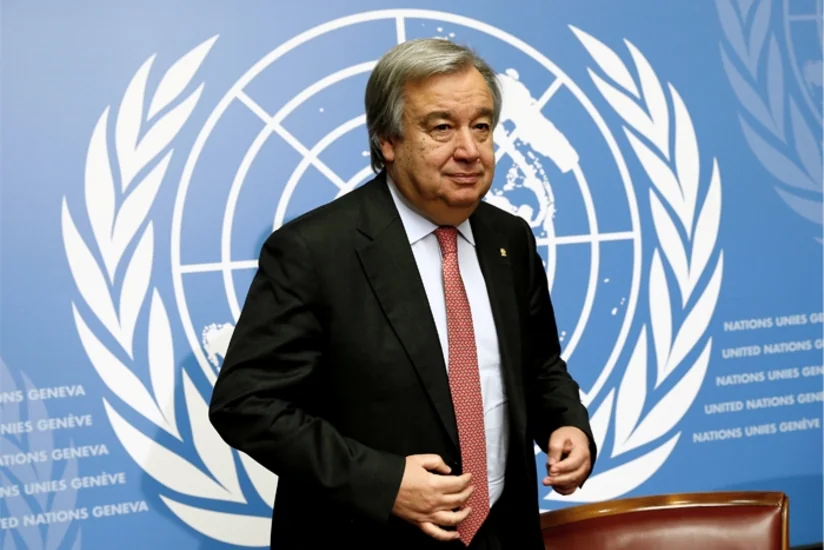 UN chief Antonio Guterres leaves for Russia