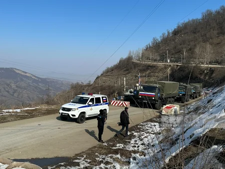 Сегодня по дороге Ханкенди-Лачын беспрепятственно проехали 32 автомобиля РМК