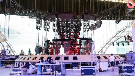 First images of stage construction for Eurovision 2017 in Kyiv presented