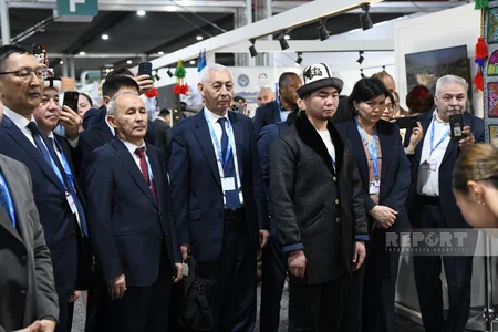 Qırğızıstanın COP29-dakı pavilyonunun açılışı olub