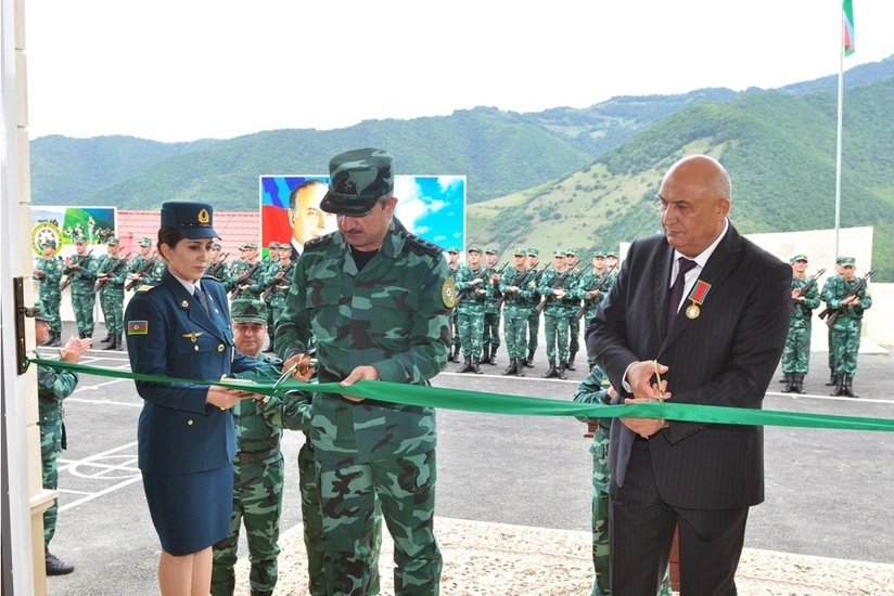 DSX-nin yeni sərhəd zastavası kompleksi istifadəyə verilib