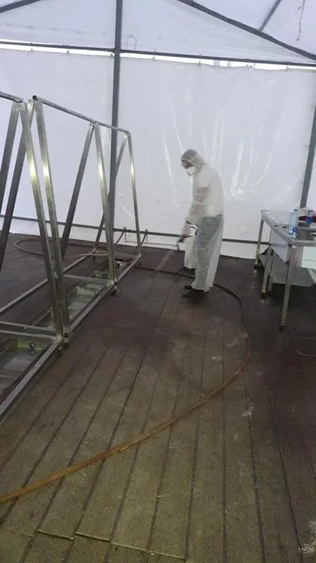 Qurban bayramı günlərində fəaliyyət göstərən çadır tipli kəsim məntəqələrində işlər yekunlaşıb