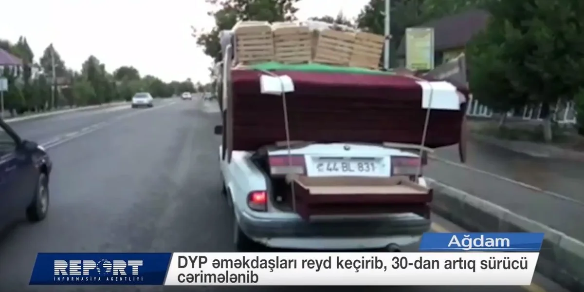 DYP reyd keçirib, 30-dan çox sürücü cərimələnib - VİDEO