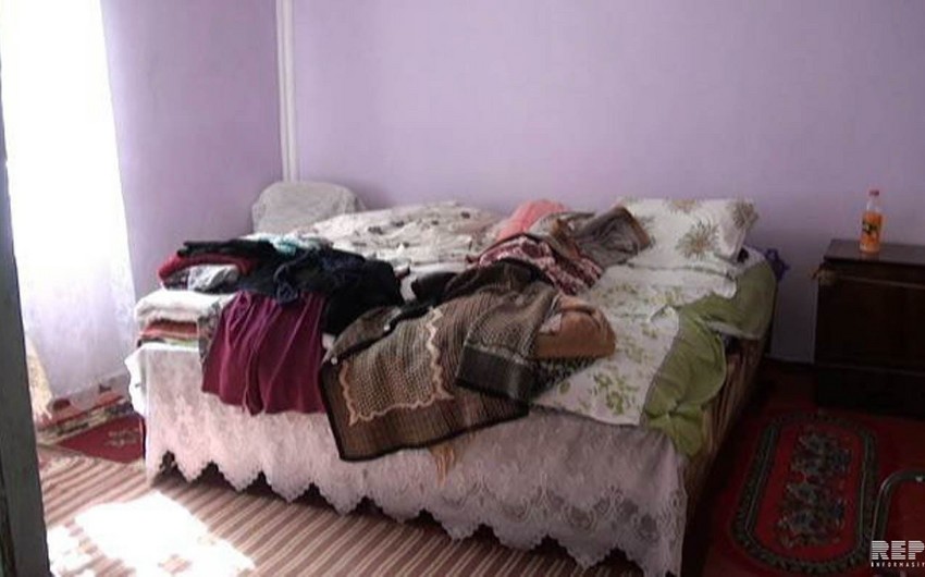 Qazax sakininin qış üçün tədarük etdiyi qida məhsulları oğurlanıb - FOTO