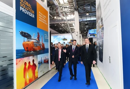 Prezident İlham Əliyev XXVI Beynəlxalq “Xəzər Neft və Qaz-2019” sərgi və konfransının açılışında iştirak edib - YENİLƏNİB