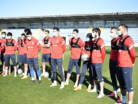 AFFA prezidenti milli komandanın heyəti ilə görüşdü