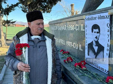 В Грузии почтили память шехида Алескера Гаибова
