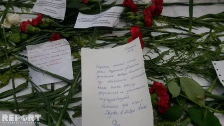 Memorial stand for victims erected in Istanbul Atatürk Airport - PHOTO REPORT