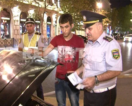 ​Bakıda 30-dan artıq sərxoş sürücü saxlanılıb - FOTO