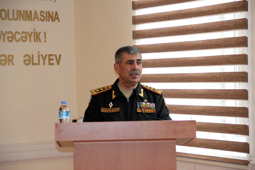 Zakir Hasanov congratulates personnel of Azerbaijani Army on Eid al-Adha