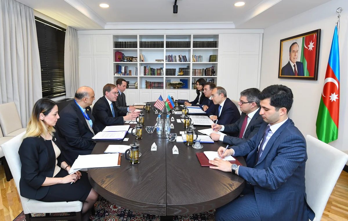 Vergilər naziri ABŞ səfiri ilə görüşüb