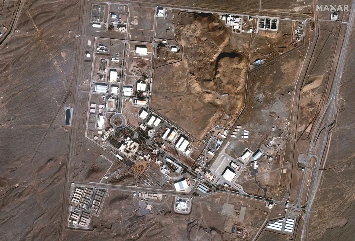Iran confirms radioactive leak at Natanz nuclear facility following Israeli strike