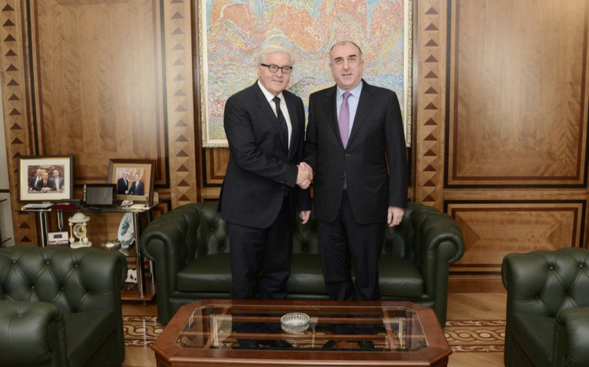 Azərbaycan və Almaniyanın XİN başçıları regional və qlobal məsələləri müzakirə ediblər