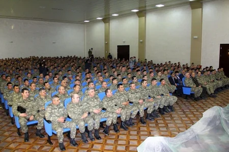 Qarabağ müharibəsi veteranına “Hərbi xidmətlərə görə” medalı təqdim olunub