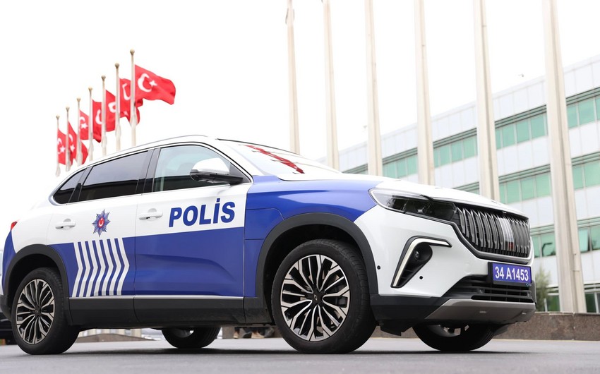 Togg avtomobili Türkiyə polislərinin istifadəsinə verilib