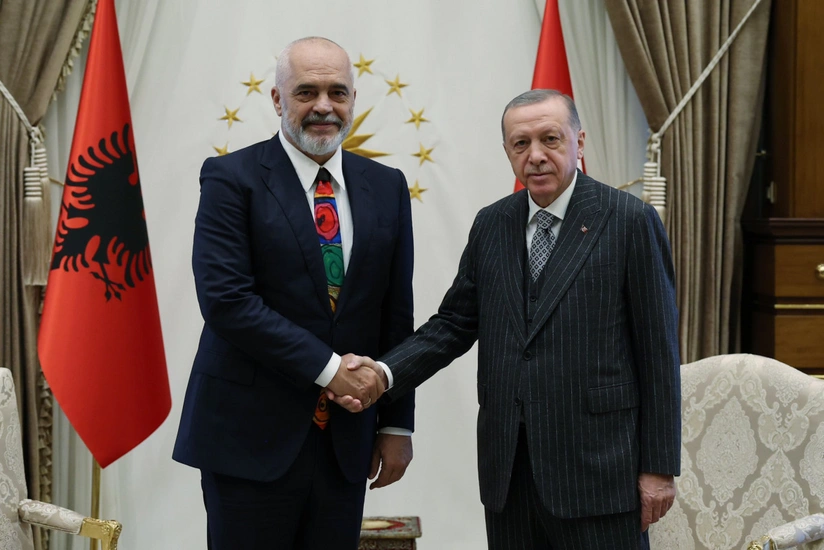 Erdogan meets with Prime Minister of Albania