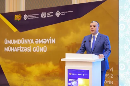 Naxçıvanda Ümumdünya Əməyin Mühafizəsi Gününə həsr olunan konfrans keçirilib - YENİLƏNİB