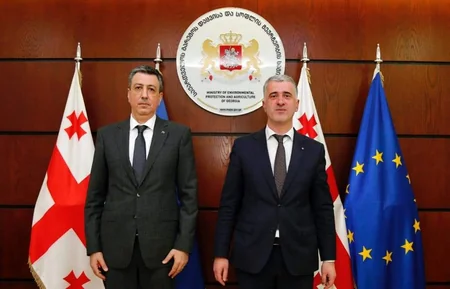Azərbaycan Gürcüstanla ətraf mühit və kənd təsərrüfatı sahələrində əməkdaşlığı müzakirə edib