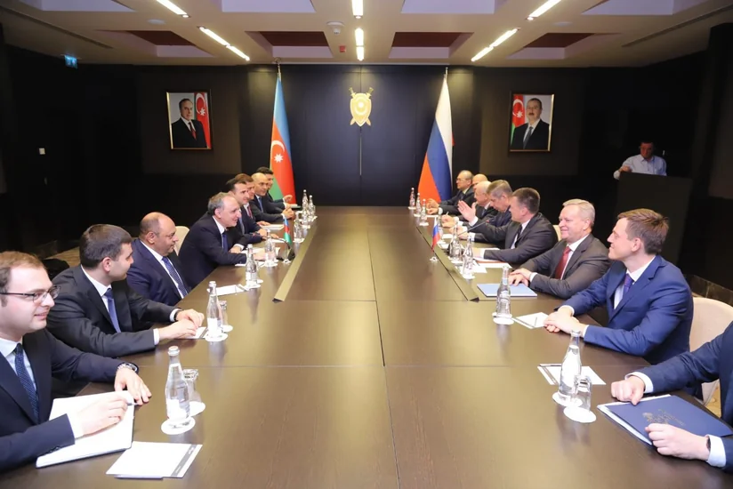 Rusiya Federasiyasının Baş prokuroru İqor Krasnov ölkəmizdə rəsmi səfərdədir