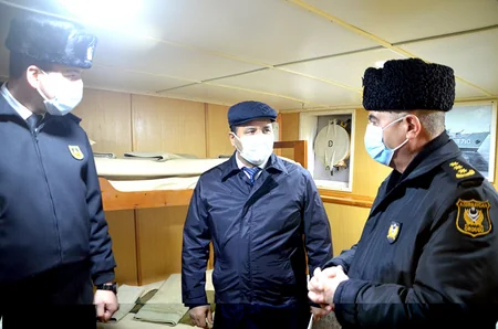 Представители Аппарата омбудсмена посетили воинскую часть ВМС