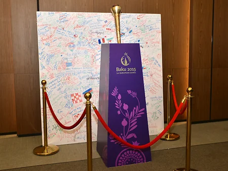 UEFA seminarına qatılan 14 ölkənin nümayəndələri Bakı Olimpiya Stadionunda olub